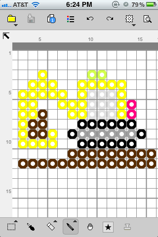 Kg Chart Stitchsketch ブログ Stitchsketch パーラービーズ アイロンビーズ の図案 Ikuta Software Design Studio