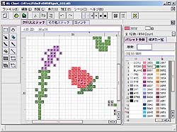 クロスステッチ図案作成ソフト Kg Chart For Cross Stitch 概要 Ikuta Software Design Studio